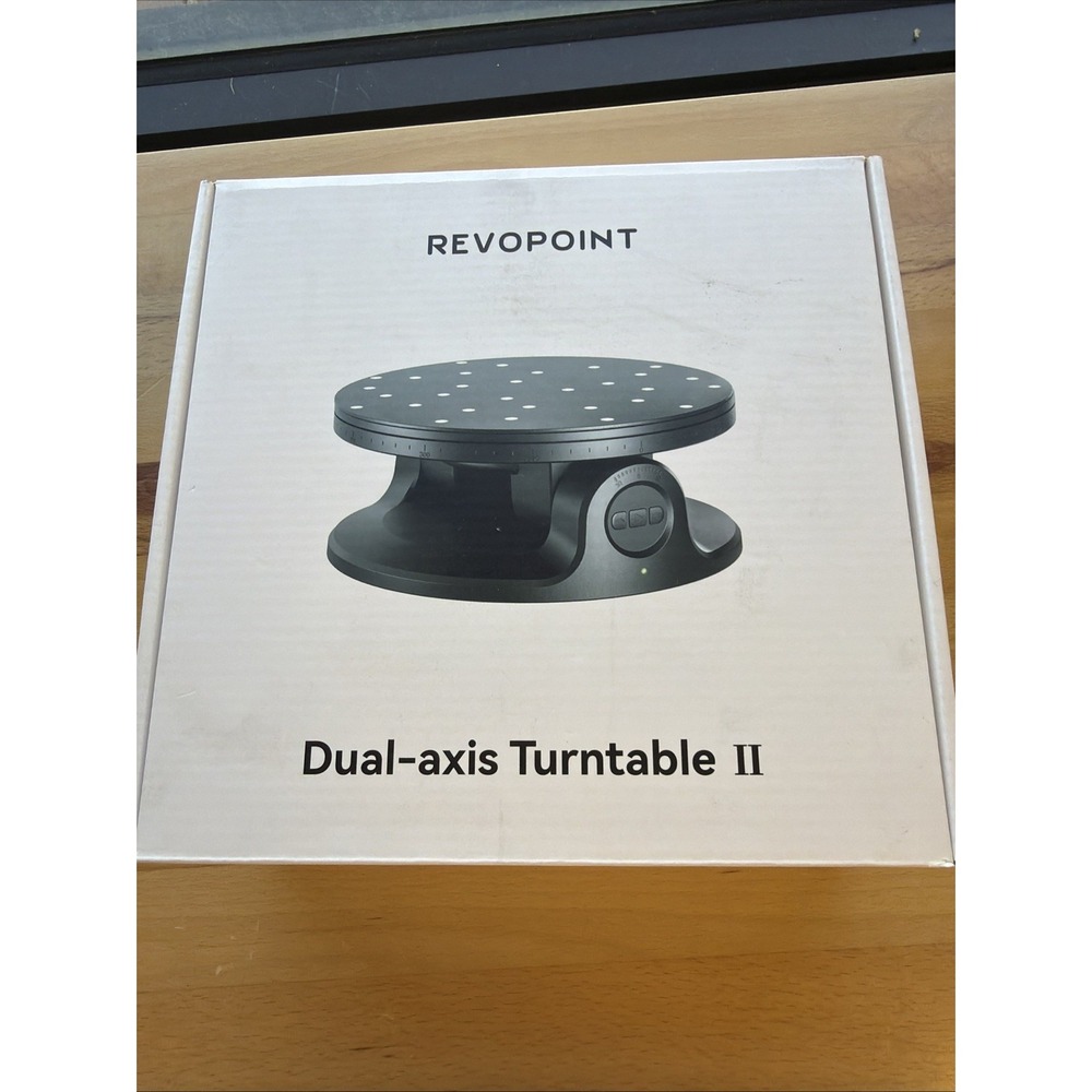 Revopoint Dual-Axis Turntable II - New Open Box